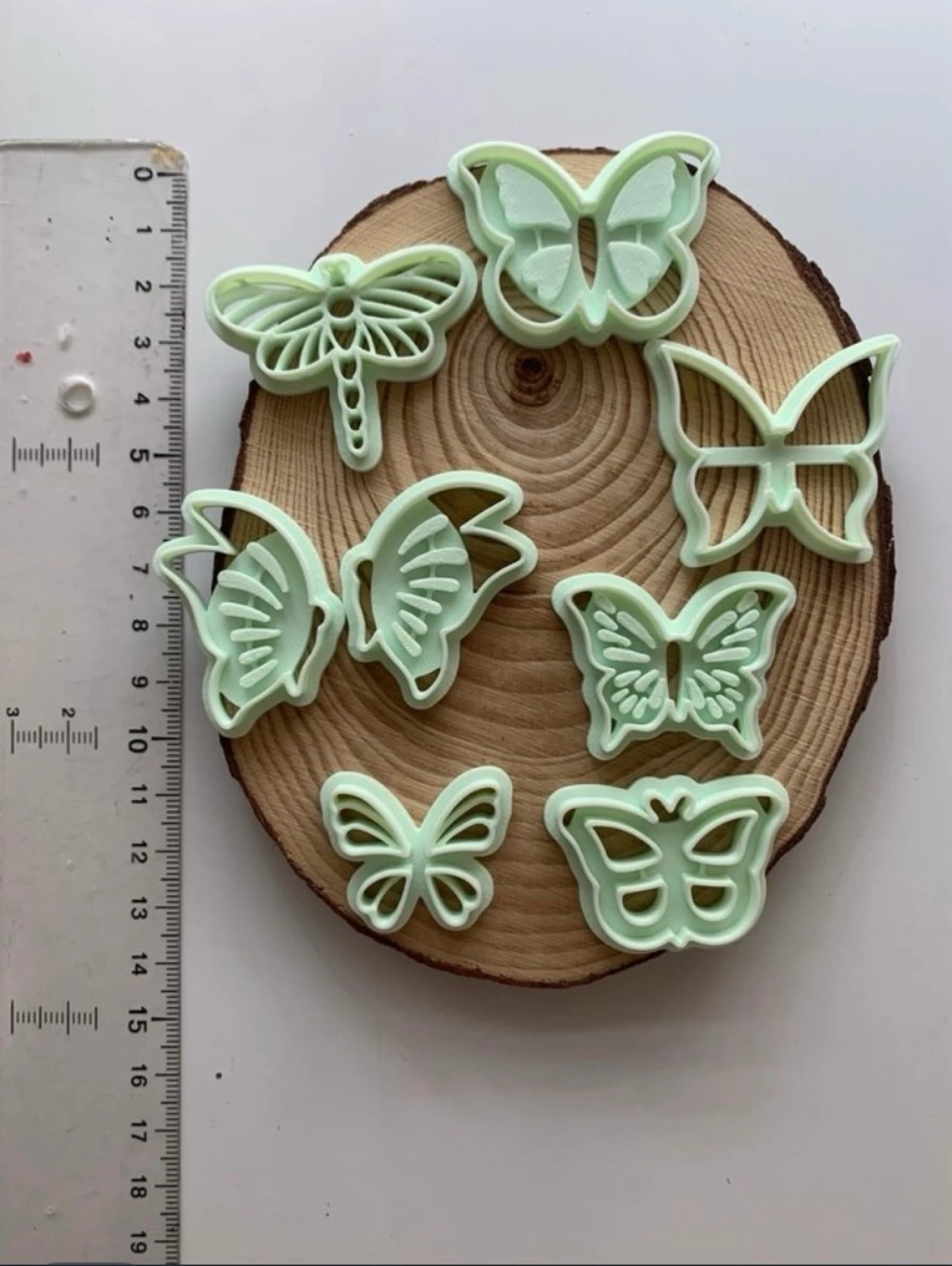 Couteaux papillon en argile polymère – photo 5
